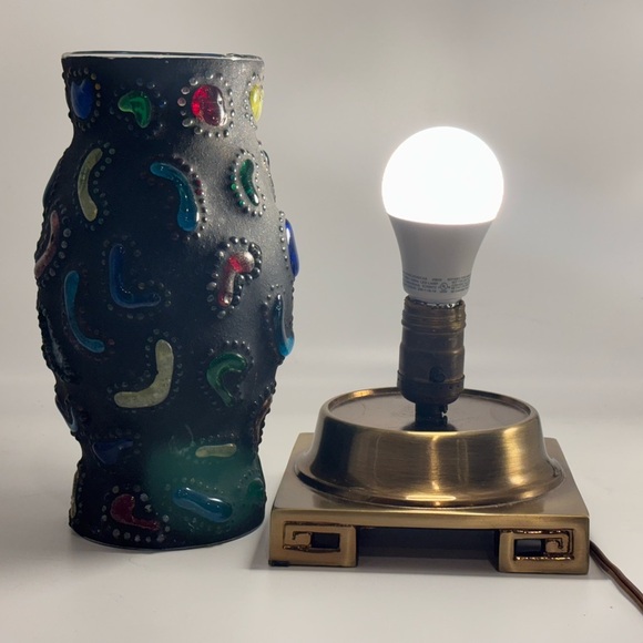 Colorful Mosaic Table Lamp - Picture 7 of 9
